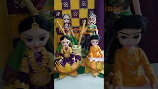 Indian Wedding Dolls Pellikuthuru Thematic Doll Decor Haldi Telugu Wedding Rituals [upl. by Dupuy]