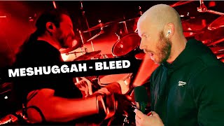 Drummer Reacts To  MESHUGGAH  BLEED TOMAS HAAKE FIRST TIME HEARING [upl. by Ellesirg]