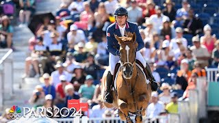 Equestrians individual jumping qualifier Top moments from the Paris Olympics  NBC Sports [upl. by Htebarual741]