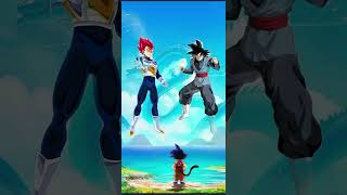 Vegeta vs black goku [upl. by Amolap]