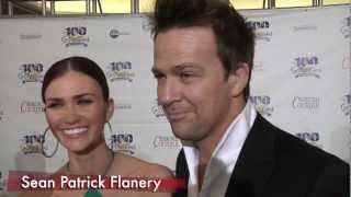 Sean Patrick Flanery amp Lauren Hill Share Their Style Tips [upl. by Otti2]