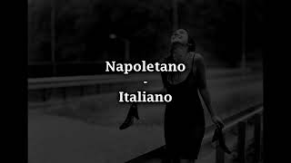 Pino Daniele  Quanno chiove Lyrics NapoletanoItaliano [upl. by Davidoff990]