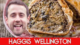 Haggis Recipe How to make a Haggis Wellington cousin of the Beef Wellington [upl. by Nosylla]