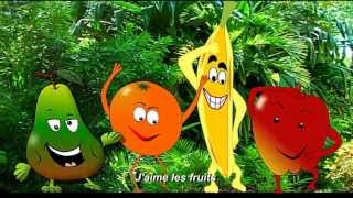 Jaime les fruits  alain le lait I like fruits [upl. by Neeham529]