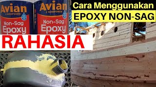 Tutorial Cara menggunakan Lem Epoxy Non  Sag Dempul Epoxy The Best Way To Use Epoxy Non  Sag [upl. by Evangelin317]