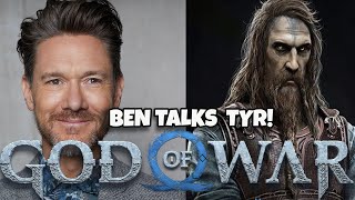 Tyr Actor Talks About God of War Ragnarok Ben Prendergast [upl. by Daas536]