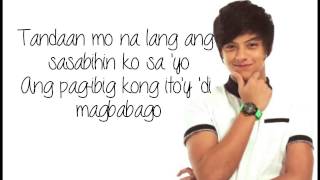 Kumusta Ka  Daniel Padilla w lyrics on screen [upl. by Etnauq]