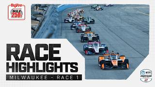 Race Highlights  2024 HyVee Milwaukee Mile 250s  Race 1  INDYCAR SERIES [upl. by Kir]