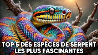 Top 5 des espèces de serpent les plus fascinantes😳🐍 serpent top5 [upl. by Hertzog745]