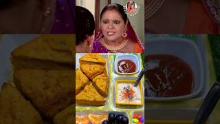 Rashi making Bread Pakoda 🍱🥪 shorts sathnibhanasathiya rashi [upl. by Rozamond]