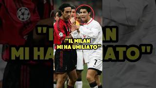 RONALDO È STATO UMILIATO DAL MILAN😱ronaldocristianoronaldo [upl. by Phelia]