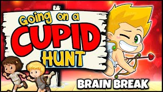 Going on a Cupid Hunt  Valentines Brain Break  GoNoodle  Just Dance [upl. by Nodla]