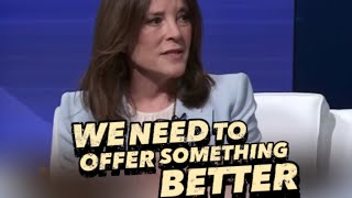 Marianne Williamson  2024 Presidential Candidate  WE NEED TO OFFER SOMETHING B￼ETTER [upl. by Daniels778]