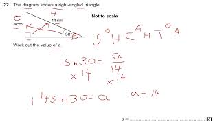 Maths Tutoring for KS2 KS3 and GCSE Maths GCSE 91 Maths Trigonometry SOH CAH TOA gcse maths [upl. by Atnuahsal]