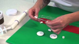 Taart randen maken met de Multi Ribbon Cutter [upl. by Sianna]