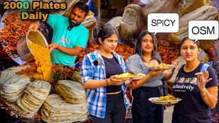 Indian No1 Spicy tadka wale kulcha chola  2000 Plates daily indianstreetfood [upl. by Nels]