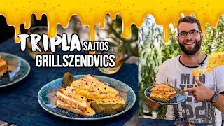 Triplasajtos grillszendvics [upl. by Armalla]