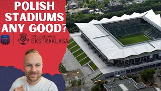 Englishman Reacts to Ekstraklasa Stadiums [upl. by Bobbie]