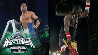 The Awesome Truth and ATown Down Under become champions WrestleMania XL Saturday highlights [upl. by Yenduhc]