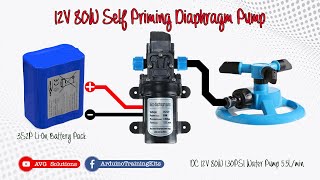 Portable Self Priming Water Pump [upl. by Nyladnohr522]