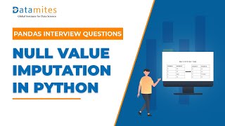 Missing value imputation in Python  Python Pandas Tutorial [upl. by Anifesoj]