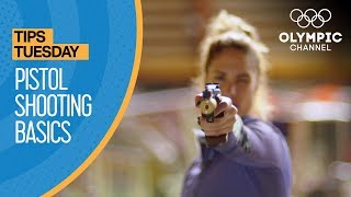 Learn the Basics of Pistol Shooting  Olympians Tips [upl. by Onurb354]