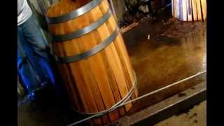 Making Wine Barrels at Nadalié Cooperage Calistoga California [upl. by Chasse]