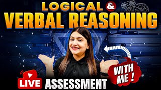 Make Your Logical amp Verbal Reasoning Strong 💪  Live Assessment for Class 6th to 8th 📚 [upl. by Romeon]