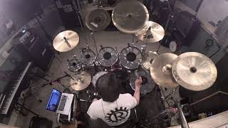 MIKE OLDFIELD Crises Drum Cover [upl. by Tannen]