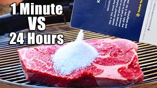 When Should You Salt Your Meat for BBQ [upl. by Gahl580]