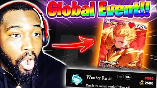 Global Weather Event and Server Luck Anime Card Battle Join Up [upl. by Turmel]