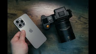 Hasselblad X2D VS Iphone 15 pro max [upl. by Cavil]