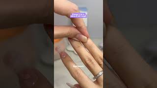 Waterresistant nail stickers exist gelnailsathome diynails [upl. by Paddy]