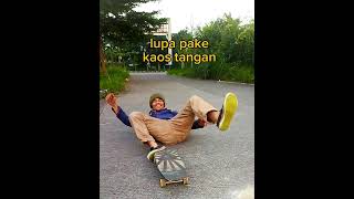 Recycled Board  DIY Pennyboard dari Deck Skateboard rusak pennyboardsurfer [upl. by Sitoeht980]