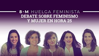 8M  Debate sobre feminismo y mujer con políticas españolas [upl. by Nawram]