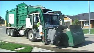 Garbage Collection In My Neighborhood  July 8 2010 Part 2 [upl. by Ellennahc318]