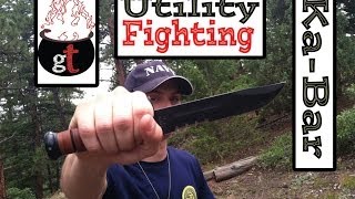 KABAR FightingUtility USMC Knife Review Too Old [upl. by Einot800]