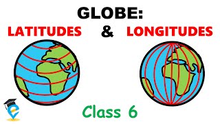 GLOBE LATITUDES AND LONGITUDES  Class 6 Geography NCERT Chapter 2  THE EARTH OUR HABITAT [upl. by Averi207]