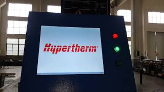 CNC Plasma Cutting and OXY Flame Cutting Machine with Hypertherm HyPerformance Plasma HPR400XD [upl. by Nylisoj]