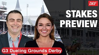 Grade 3 Dueling Grounds Derby Preview  September 3 2023 [upl. by Ianteen]