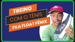 Treino Com O Tênis Fila Float Fênix [upl. by Dias274]