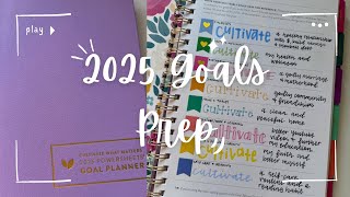 2025 Powersheets Prep Work  2025 Goal Planner  Cultivate What Matters [upl. by Vaas]