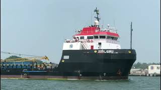 Doña Jose II Barco de Suministros Río Pánuco Tampico México [upl. by Oecam]