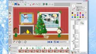 Flip Boom AllStar Holiday Templates Demonstration [upl. by Irtimed]