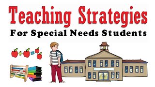 Special Education Teaching Strategies [upl. by Artemla]