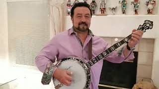 Foggy Mountain Breakdown E Scruggs cover on a Gibson E Scruggs Banjo Please read add info [upl. by Llenna621]