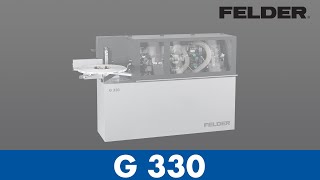 Felder® G330  Setup demonstration of the Edgebander  Felder Group HowTo [upl. by Merrow780]