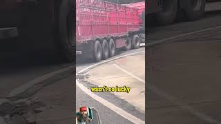 Things to keep in mind for cyclists trucks trailers truckers trucking truckdriver [upl. by Rorrys314]