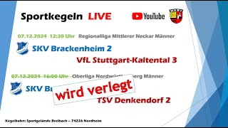 SKV Brackenheim 2  VfL StuttgartKaltental 3 Regionalliga MN Männer [upl. by Keating]