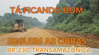 OBRAS DE RECUPERAÇÃO NA TRANSAMAZÔNICA JACAREACANGA ATÉ ITAITUBA VÍDEO 3 EP1522024 [upl. by Cichocki]